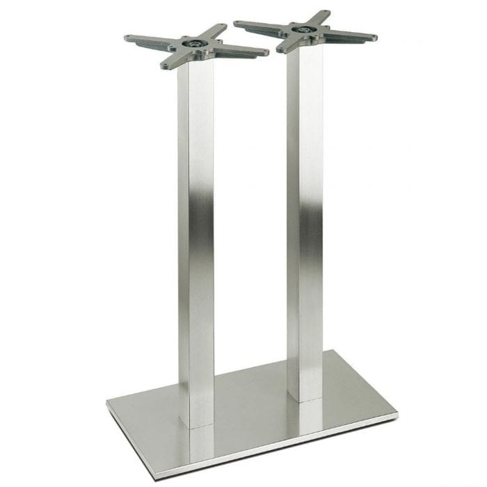 Inox Twin Pedestal Poseur
