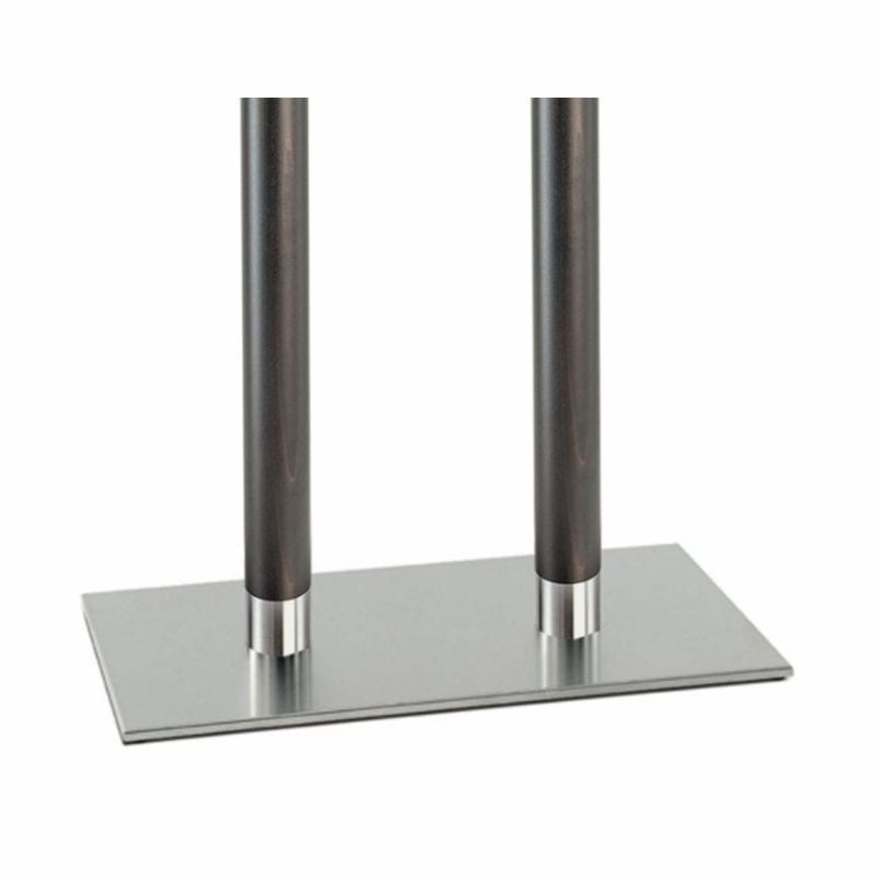 Inox Round Coffee Antique Effect - Bourne Furniture