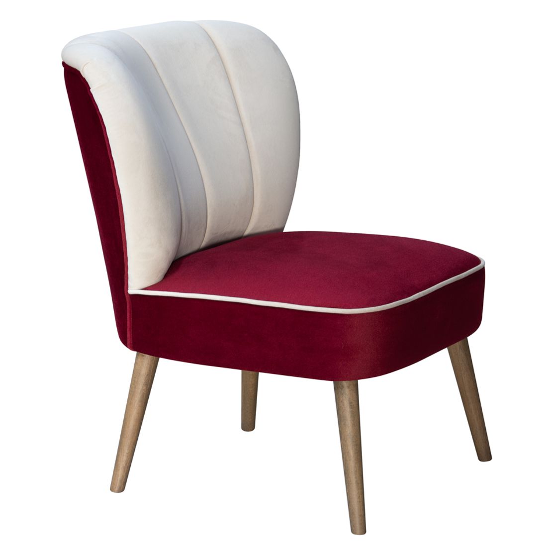 Fluted Chair Cocktail Fluted Lounge - Bourne Furniture