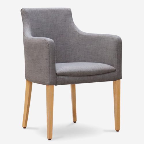 value armchair with wooden frame