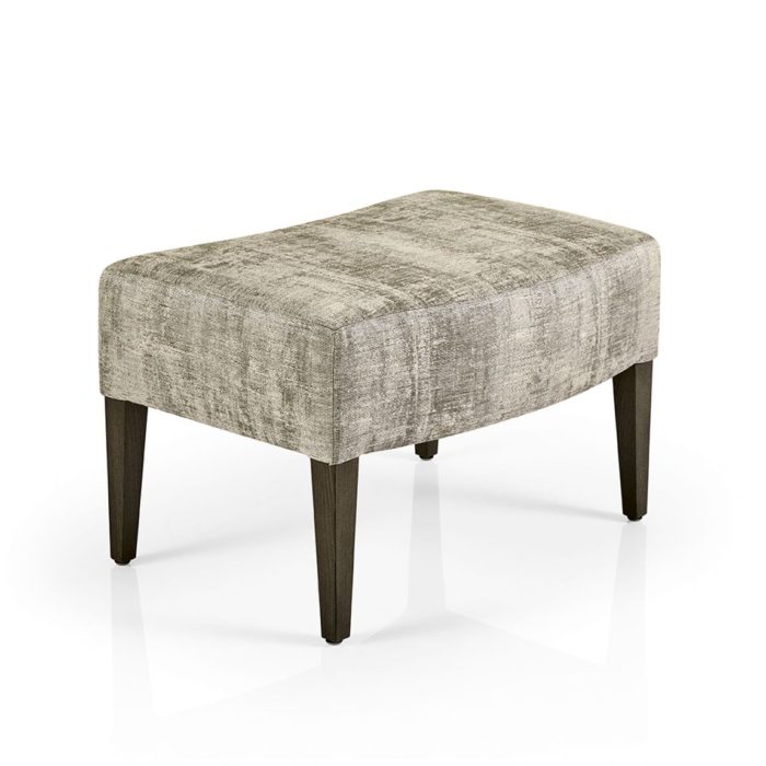 hanna stool with plain upholstery