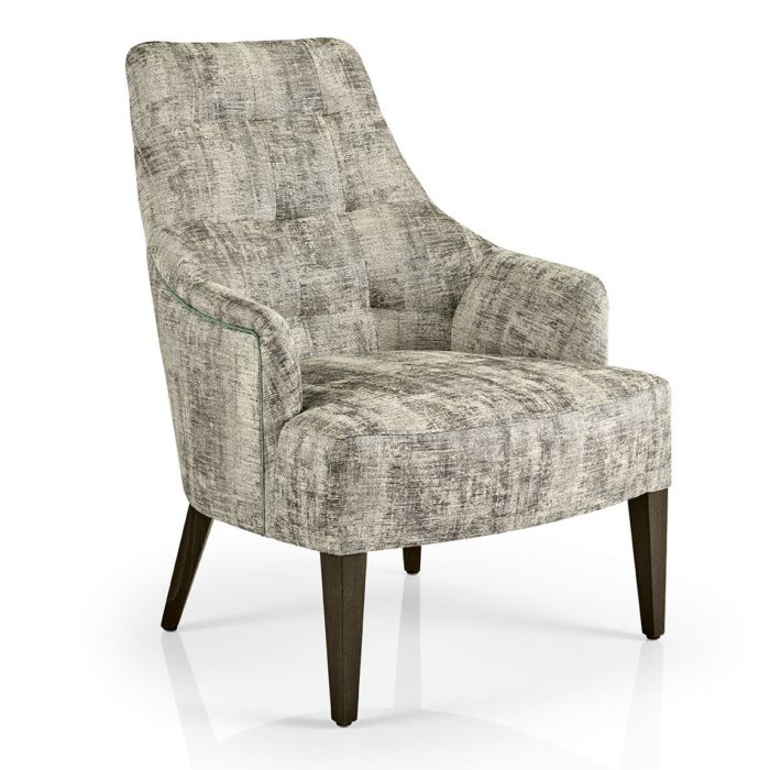 quilted inner back hanna lounge armchair