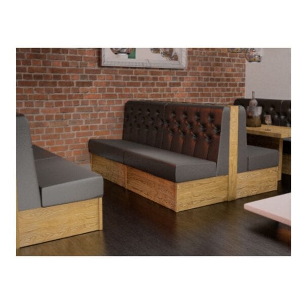Booth Style Fixed Seating Bourne Furniture