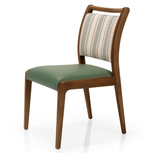 main view of juliana dining chair suitable for healthcare and restaurants