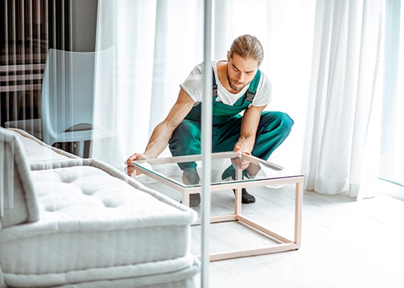 Delivering contract furniture