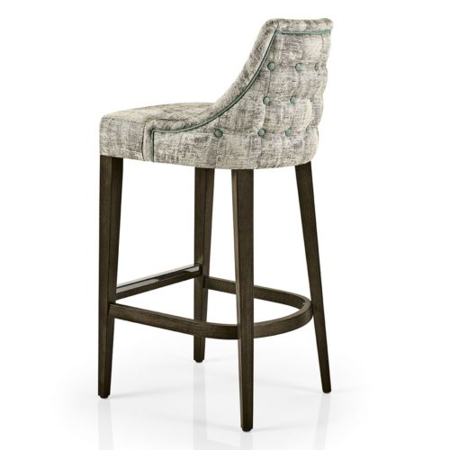 back view of hanna bar stool perfect for bars and restaurants