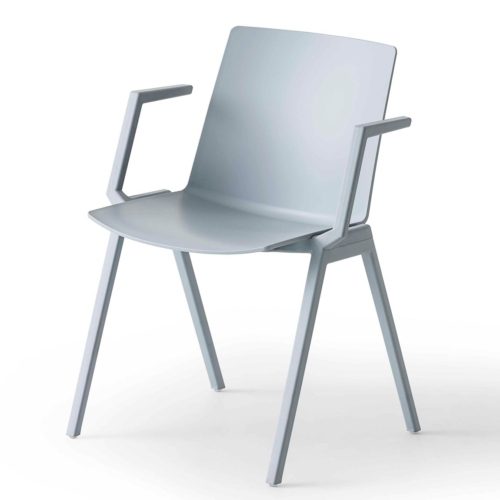 jubel armchair with polypropylene frame suitable for contract use