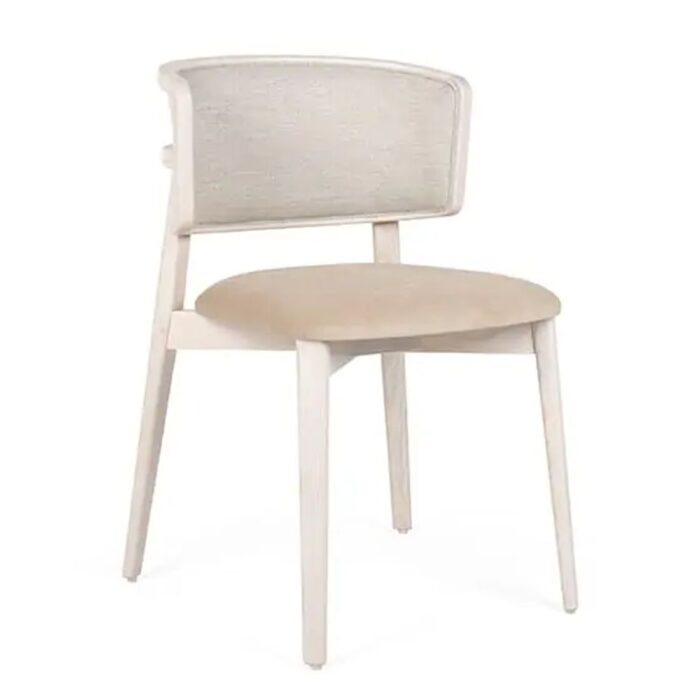 Coffee Wicker Armchair - Image 6