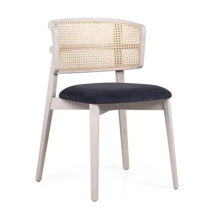 Coffee Wicker Armchair